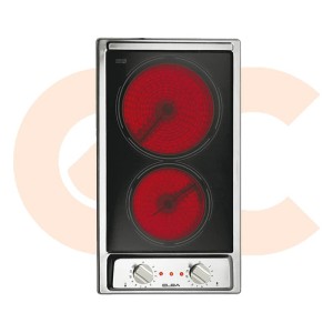Built-In Hob ELBA -in 30cm 2 Knobs Model E30-050X