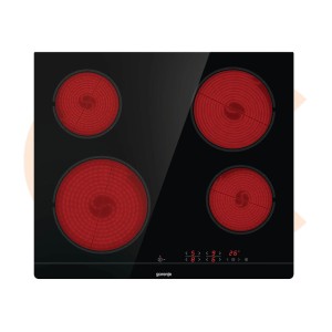 Built-In Hob Gorenje Glass Ceramic Electric 60 Cm 4 Plates - ECT641BSC