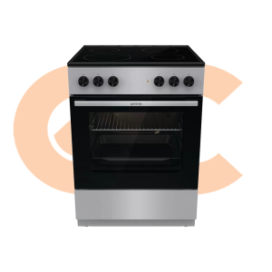 Gorenje Electric cooker 4 Plates Ceramic Black - GEC6A11SG