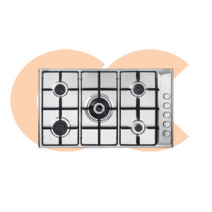 Built-In Hob Elba 90 cm Stainless Steel Model EN90-544XD