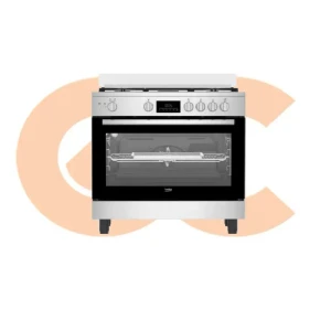 بوتاجاز بيكو 90سم امان ح/ث مروحتين Air Fryer شاشة ديجيتال ستانلس BGGR 11228 GXA 9152131119