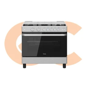 بوتاجاز ميديا 90سم مروحة ح/ث ستانلس MFO-MG36LE(SS)-VT 6221284016172