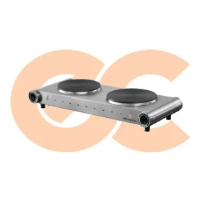 Ariete Electric Hot Plate Double Burner 2500W Stainless Steel – Model 0994/2 – 8003705111608