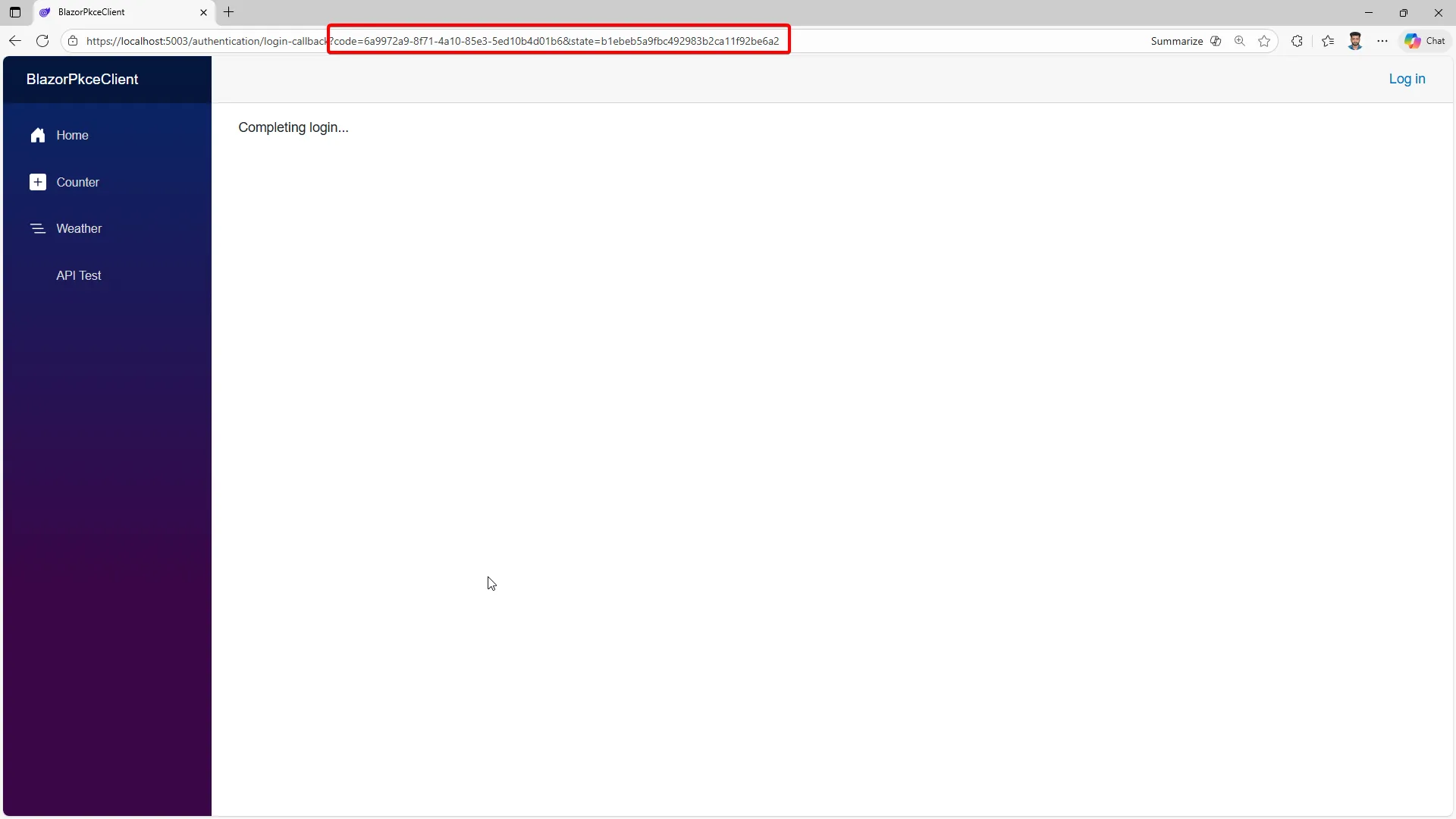 Attach custom API scope to app client