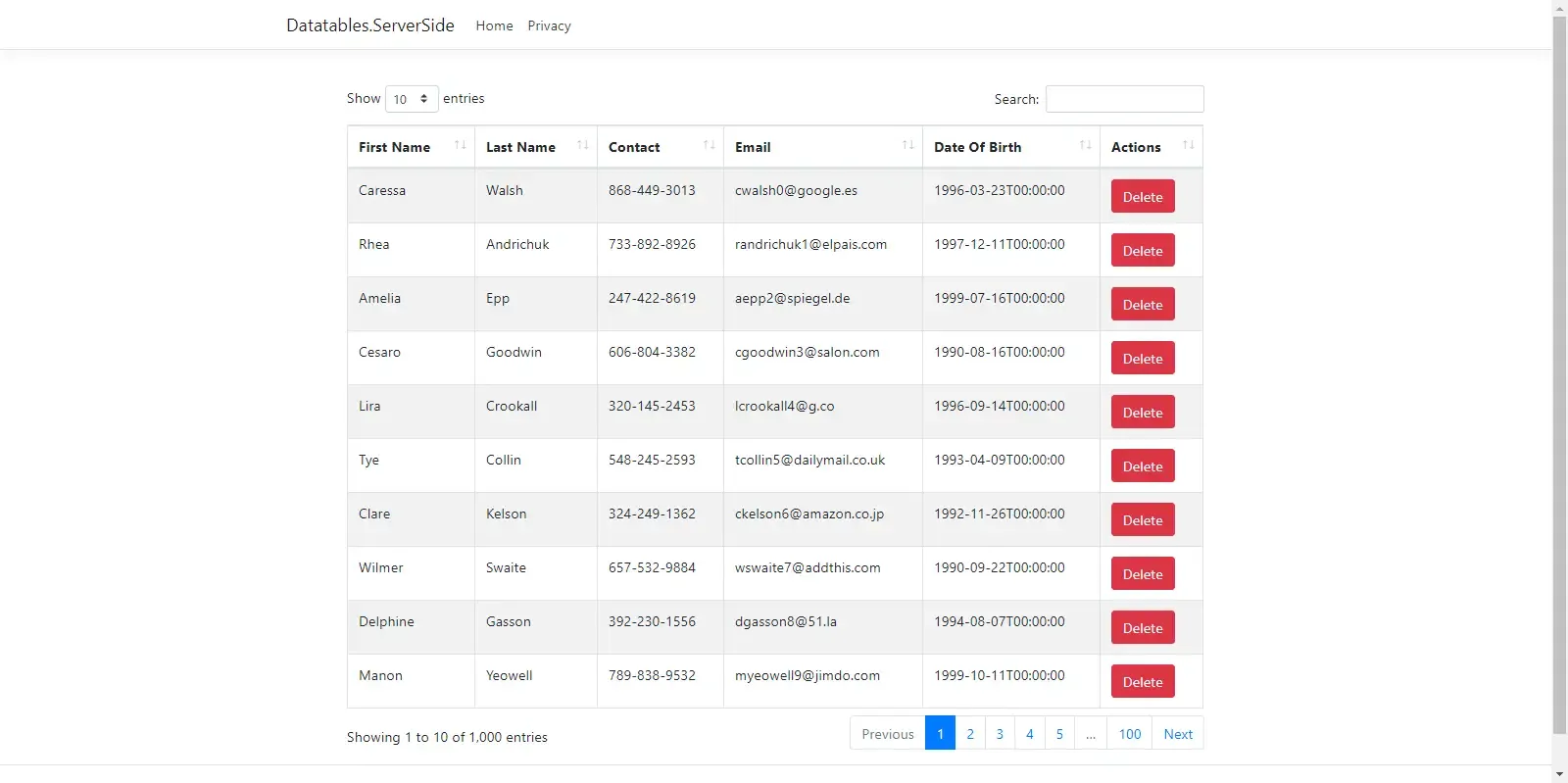 jquery-datatable-in-aspnet-core