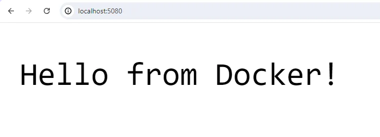Hello Docker Hello Docker
