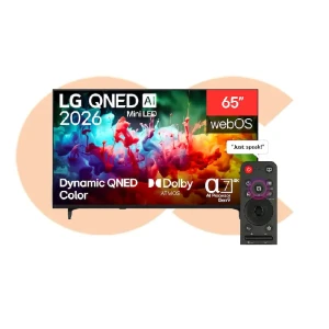 LG QNED AI QNED72 Mini LED 4K Smart TV 65 Inch 65QNED72B6T